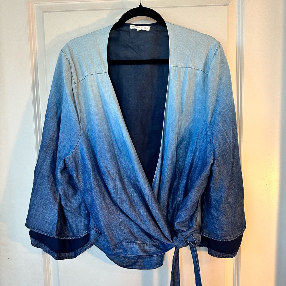 Standards & Practices Blue Ombre Chambray/Tencel … - image 6